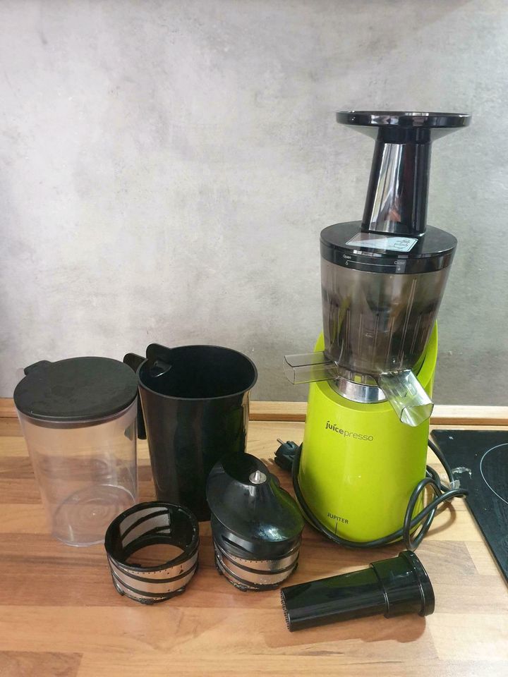 Jupiter 866200 Juicepresso Plus Entsafter Slow Juicer, in Eichenau