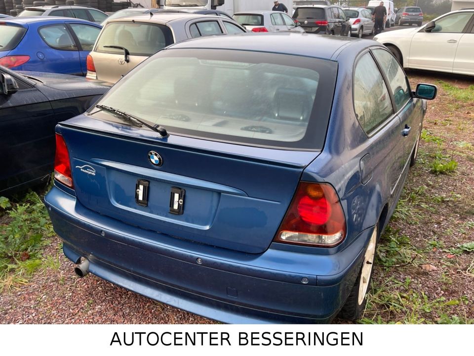 BMW 316ti Compact * KLIMA * TEILLEDER * in Merzig