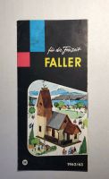 Faltblatt FALLER für die Freizeit DM 1962/63 Thüringen - Apolda Vorschau