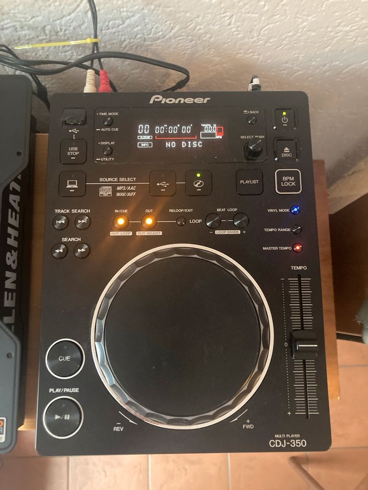 Pioneer CDJ 350 Set + Mixer Allen Heath Xone:23 in Trier