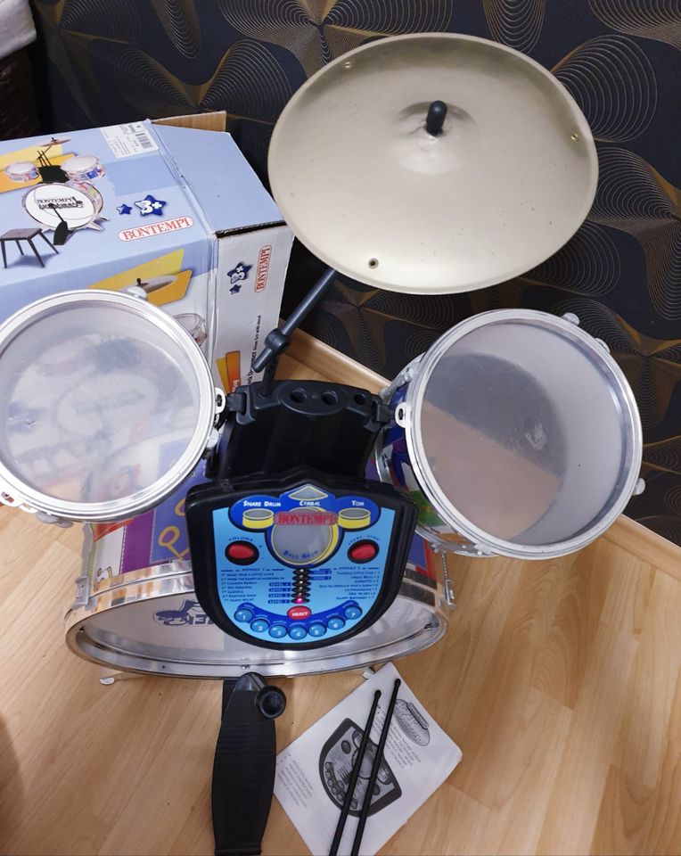 Schlagzeug Trommel Drum SET Bontempi in Langwedel