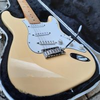 Fender American Std. Stratocaster Anniversary 1996 Vintage White Bayern - Gröbenzell Vorschau