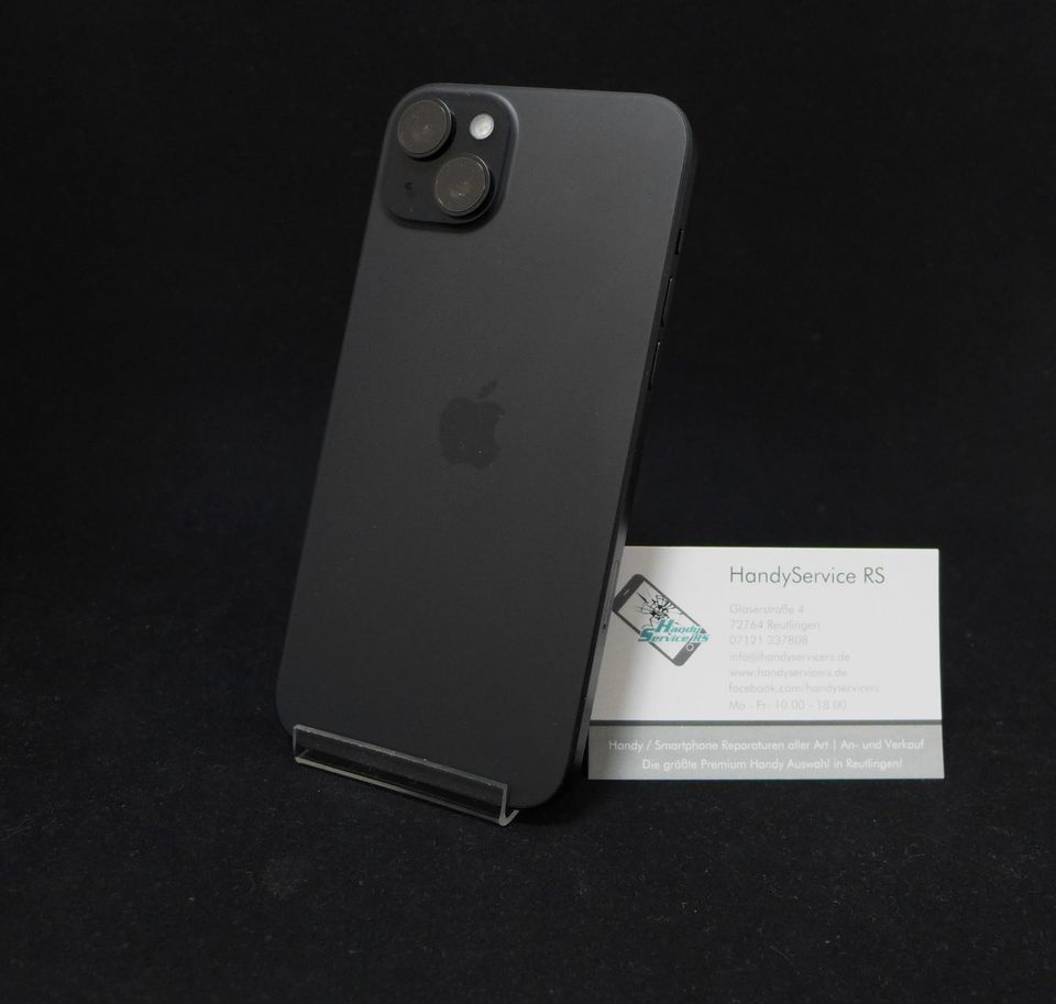 Apple iPhone 15 Plus 128Gb Schwarz #781 HandyService RS in Reutlingen