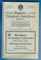 Telefonbuch Adressbuch Dessau Roßlau 1910 inkl. Kreis Einwohner Sachsen-Anhalt - Dessau-Roßlau Vorschau