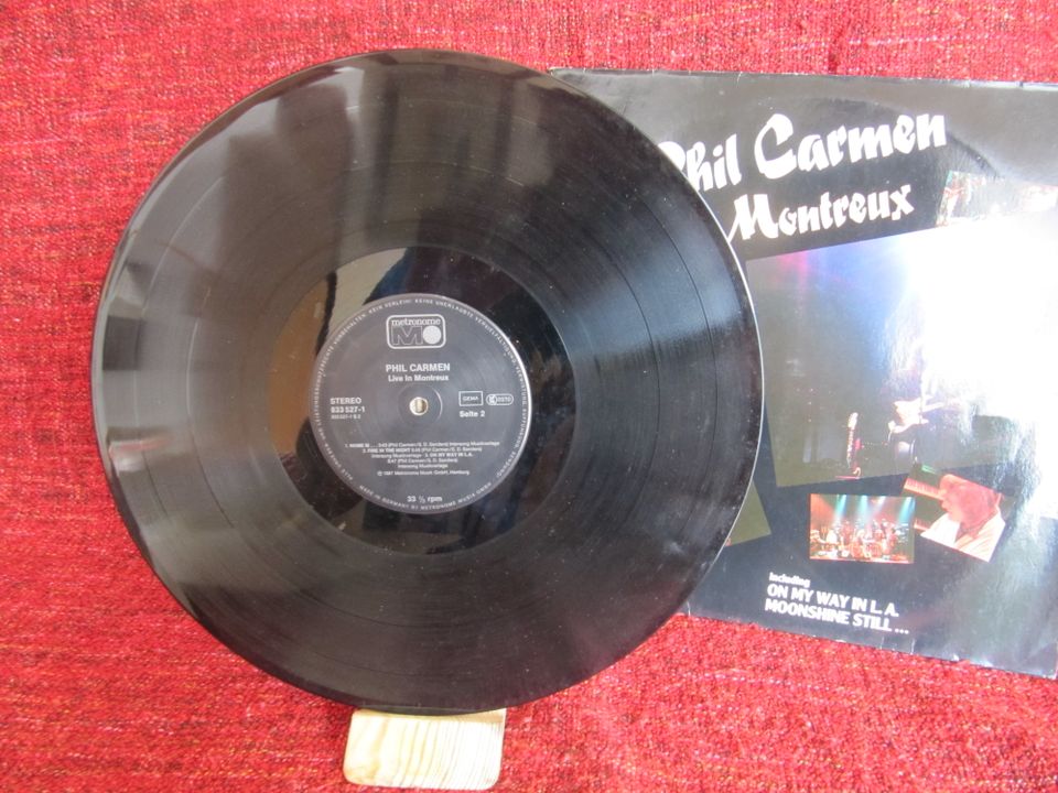 Phil Carmen - Live in Montreux  Vinyl / LP / Schallplatte in Holzwickede