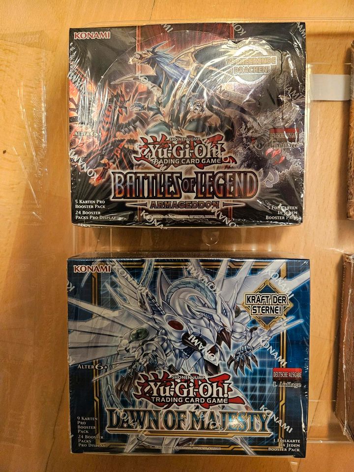 Yugioh Displays OVP Battles of Legend Armageddon und mehr in Osterhofen