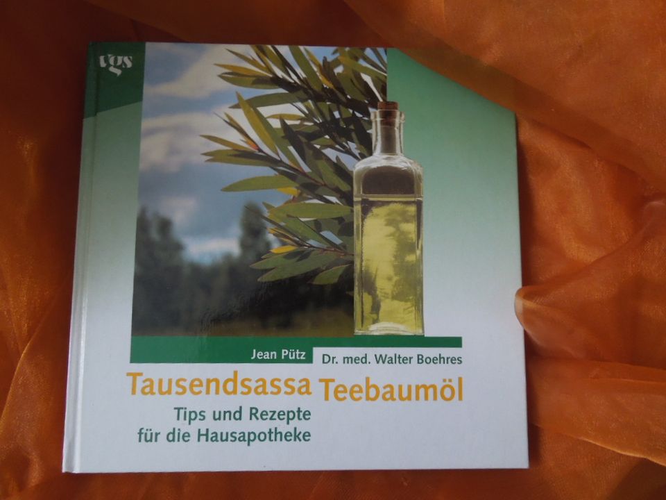 Tausendsassa Teebaumöl - wissenswertes - tolle Rezepte -neuwertig in Wehringen