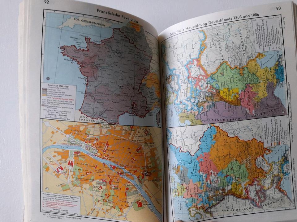 Putzger, historischer Weltatlas, 99. Auflage aus 1978 in