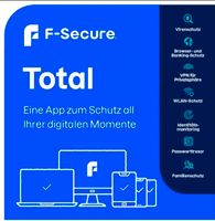 F-Secure Total Security und VPN (12 Monate und 7 Geräte) Bayern - Ingolstadt Vorschau