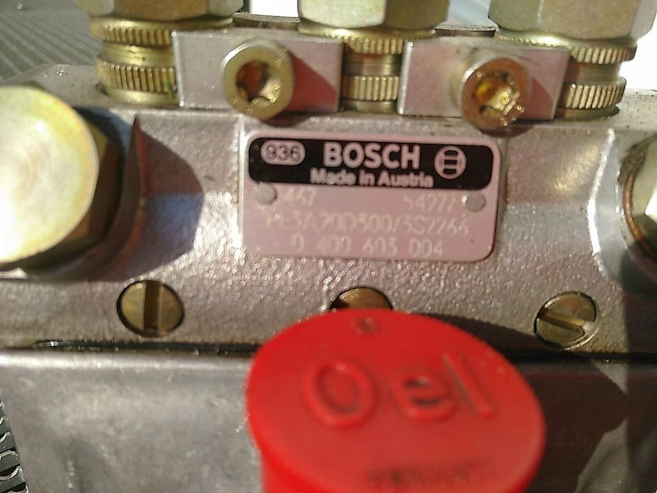 Bosch PE3A Einspritzpumpe überholt Oldtimer Diesel