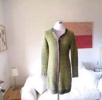 Marc O`Polo, Strickjacke, 36, S, grün, brau, Alpaka, Wolle Syn. Nordrhein-Westfalen - Haan Vorschau