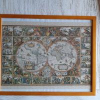 Puzzle, im Rahmen,"Alte Weltkarte" Rostock - Brinckmansdorf Vorschau