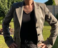 Blazer Mexx beige schwarz gestreift Gr. 36 Brandenburg - Guben Vorschau