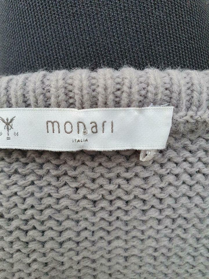 Monari Strickjacke/Cape grau Gr. Uni in Stendal