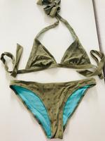 H&M Bikini S khaki Lochmuster Baden-Württemberg - Gerlingen Vorschau