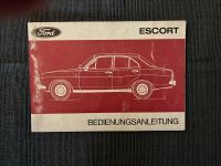 originale,gebrauchte Bedienungsanleitung für einen Escort MK 1 Baden-Württemberg - Mühlhausen Vorschau