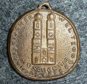 Anhänger, Medaille Christophorus, 925