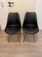 2 Stühle schwarz - wie neu - leicht zu reinigen - Neupreis 100€ Münster (Westfalen) - Gievenbeck Vorschau