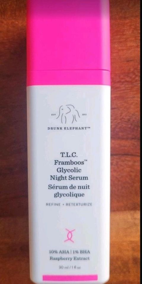 Drunk Elephant T.L.C. Framboos Glycolic Night Serum, 30ml in Mainz