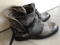 Airstep Stiefeletten Echtleder Used Optik grau Gr. 37 Hessen - Groß-Umstadt Vorschau