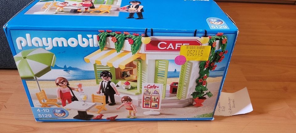 Playmobil Hafen Café 5129 Kiosk Spielzeug in Friedberg