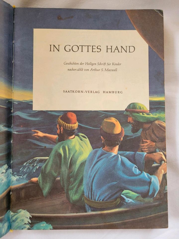 1956 Kinderbibel In Gottes Hand Arthur S. Maxwell in Balingen