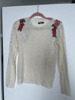 Weißer Pullover mit Blumenmuster Bayern - Senden Vorschau