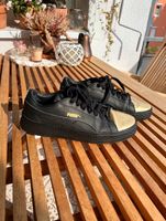 PUMA Damen Sneaker 42 schwarz gold Baden-Württemberg - Weil am Rhein Vorschau