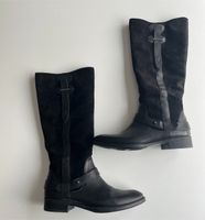 ❣️TOMMY HILFIGER❣️flache Damen Stiefel Leder Schwarz Gr.41 Baden-Württemberg - Aidlingen Vorschau