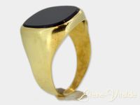 585er Gold Mantelring mit Onyx, gebrauchter Schmuck (802) Nordrhein-Westfalen - Leverkusen Vorschau