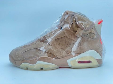 Jordan 6 Retro Travis Scott British Khaki - gebraucht in Hamburg