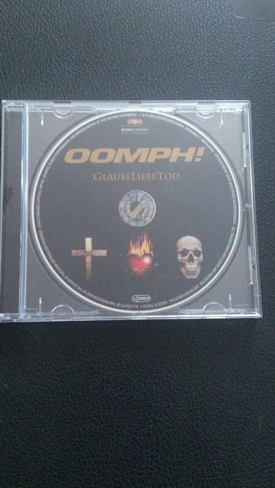 OOMPH! - GlaubeLiebeTod CD EBM Industrial Gothic Rock Goth in Neuss