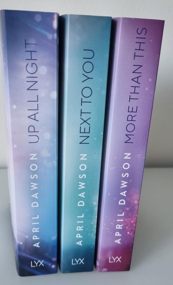 Up all night/Next to You/More than this/April Dawson/New adult in Dortmund