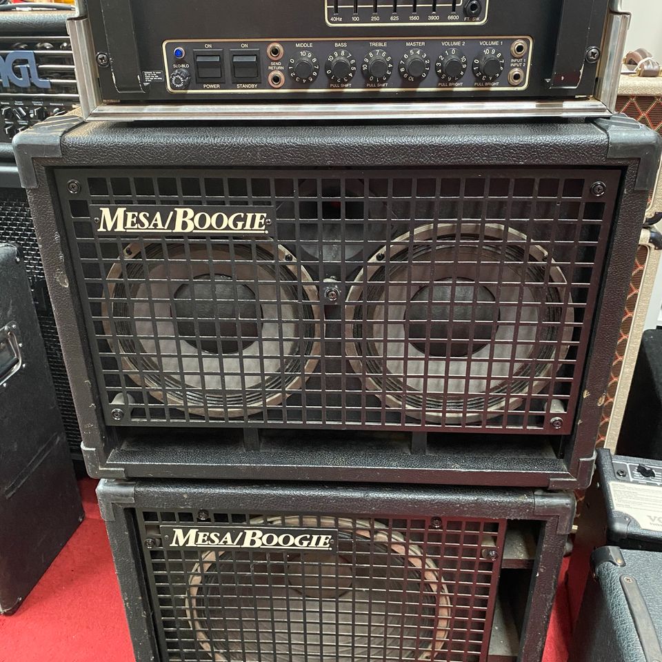 1990er Mesa Boogie 210 Bassbox 2 x 10" + Horn in Herne