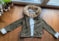 Parker Khaki olivgrün Kunstfell Plüsch Mantel xxl Kapuze Jacke Bayern - Fürth Vorschau