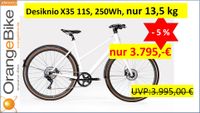 Pedelec Desiknio X35 11S 28", 53cm - statt UVP 3.995,- € - Commuter Leichtgewicht nur 13,5 kg Elektro-Urban-Bike, 250Wh, 11-Gang Mahle „OrangeBikeConcept Karlsruhe E-Bike Pedelec Elektrorad" 6673 Baden-Württemberg - Karlsruhe Vorschau