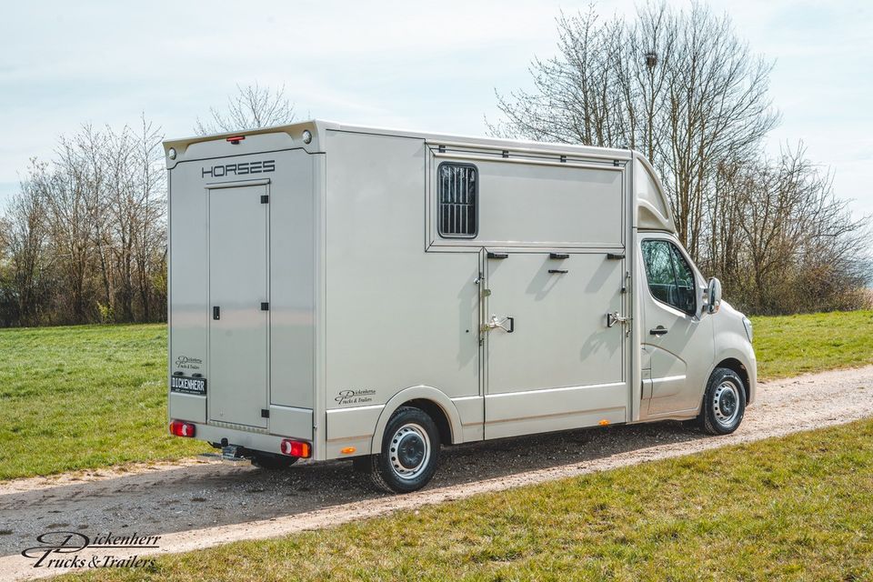 Pferdetransporter Neufahrzeug Renault Master Viehtransporter lkw in Unterschneidheim