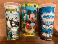 3 Trinkbecher Kung Fu Panda Mickey Mouse Schlümpfe ca. 550 ml Brandenburg - Zeuthen Vorschau