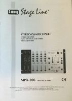 Verkaufe ein Mischpult MPX-206 IMG Stage Line Stuttgart - Stuttgart-Ost Vorschau