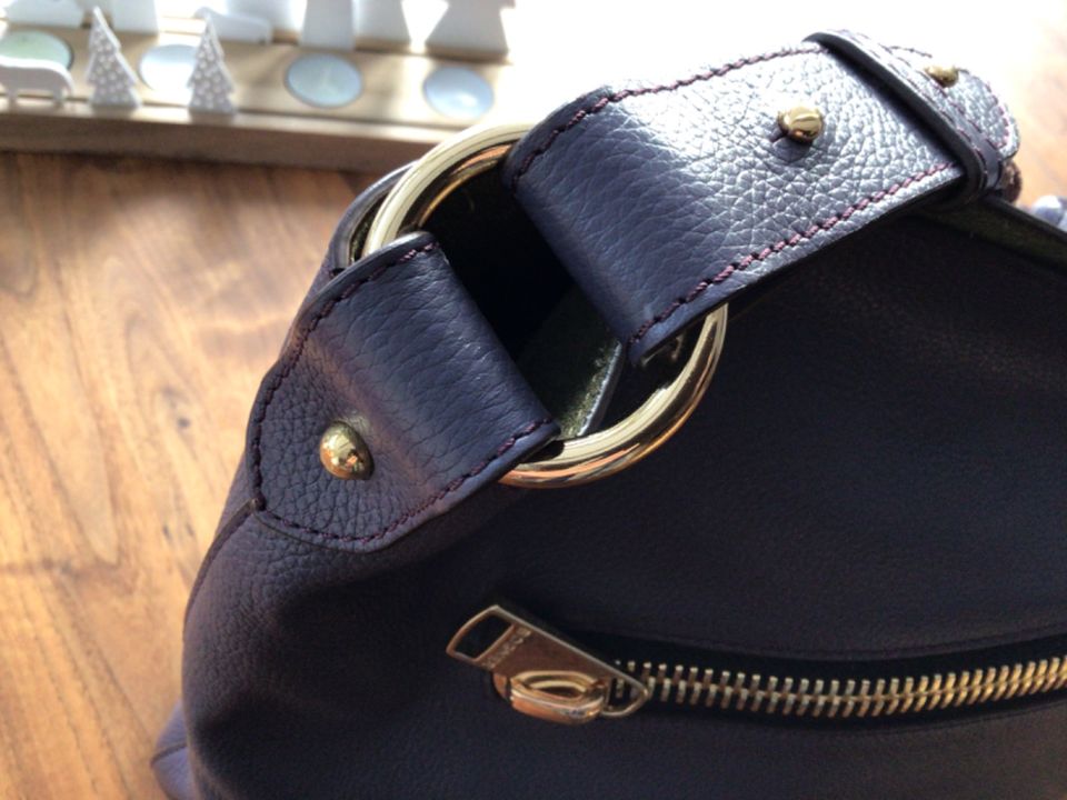 Premium Tasche Handtasche Bogner neuw. Leder goldene Hardware in Leinfelden-Echterdingen