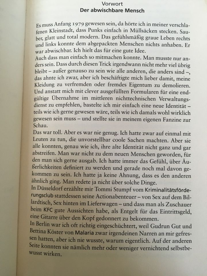 Verschwende deine Jugend Jürgen Teipel BucH Doku-Roman in Leipzig