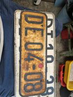 DDR Nummernschild Brandenburg - Fürstenberg/Havel Vorschau