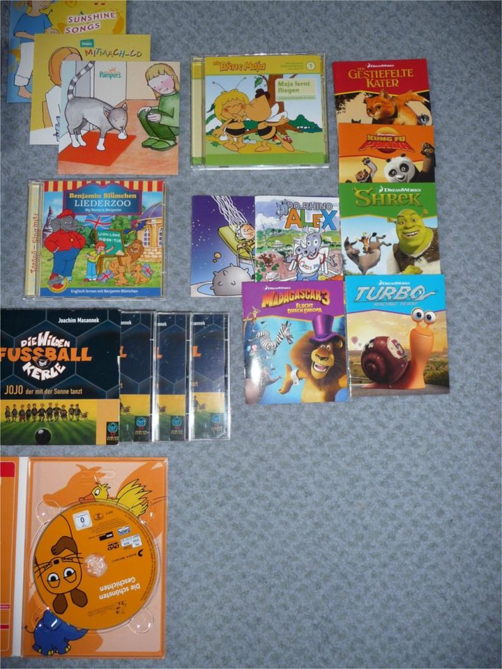 23 Teile, Kinder DVD Filme Maus CD Hörspiele Lieder Playmos TKKG in Dortmund