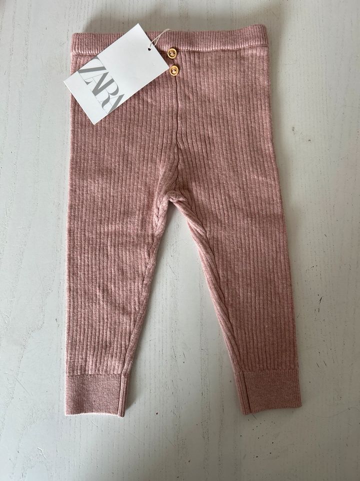 Zara Leggings Größe 74 / 6-9 Monate ❤️ NEU rose in Rodenbach