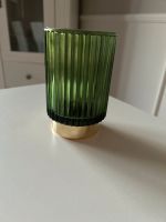Teelichthalter/Kerzenlichthalter Grün Gold Glas Niedersachsen - Blender Vorschau