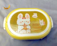 Kawaii Cute Lunch Box Brotdose Kinder Hase rabbit gelb Japan Neu Berlin - Tempelhof Vorschau