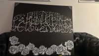 XXL Bild Leinwand Gemälde Islam Kalligraphie Handmade Unikat Berlin - Pankow Vorschau