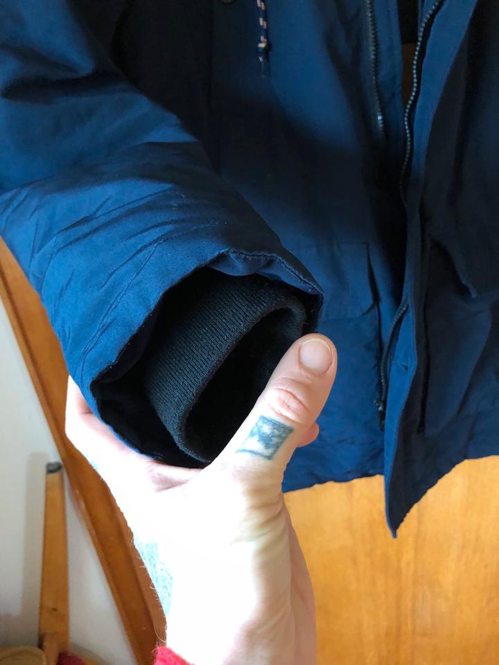 Kronstadt Denmark Polar Rough Parka Navy Medium Winter Jacket in Kleve