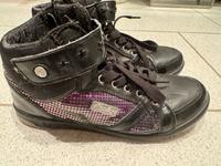 Replay Turnschuhe Sneaker Gr. 38 schwarz/ lila Sneakers Essen - Altenessen Vorschau
