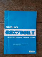 Suzuki GSX 750 Wartungsanleitung Betriebsanleitung Baden-Württemberg - Remchingen Vorschau